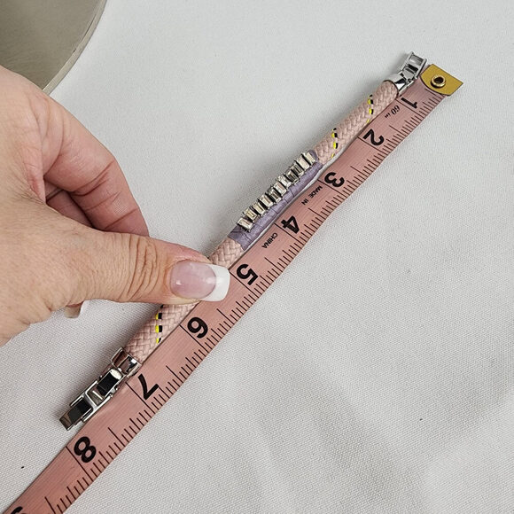 Stella & Dot Know the Ropes Blush Bracelet - Picture 7 of 7